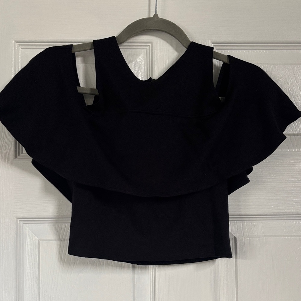Elegant Black Women's Top